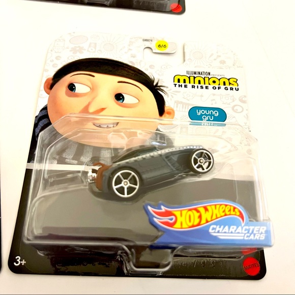 Rare Hot Wheels Minions The Rise of Gru Bundle Collection of 1-6 NEW!!! - Picture 6 of 8